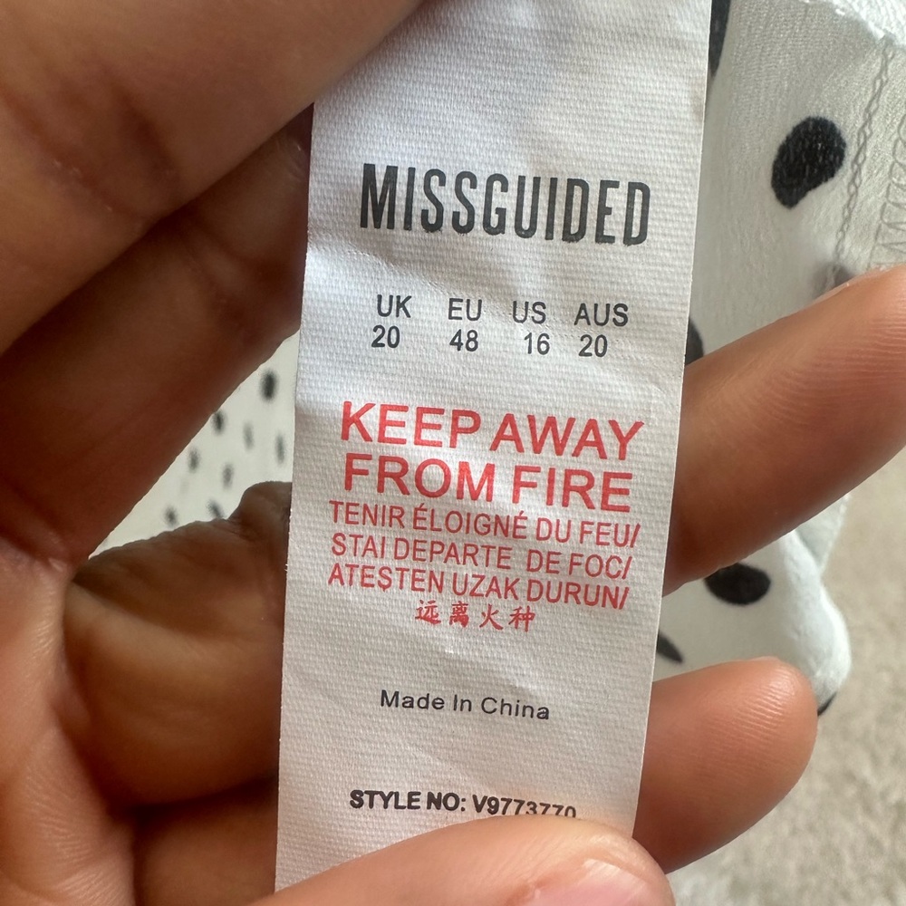 Missguided White Choker Blouse - Picture 12 of 13